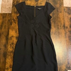 Gianni Bini Black Knee-length Dress, S